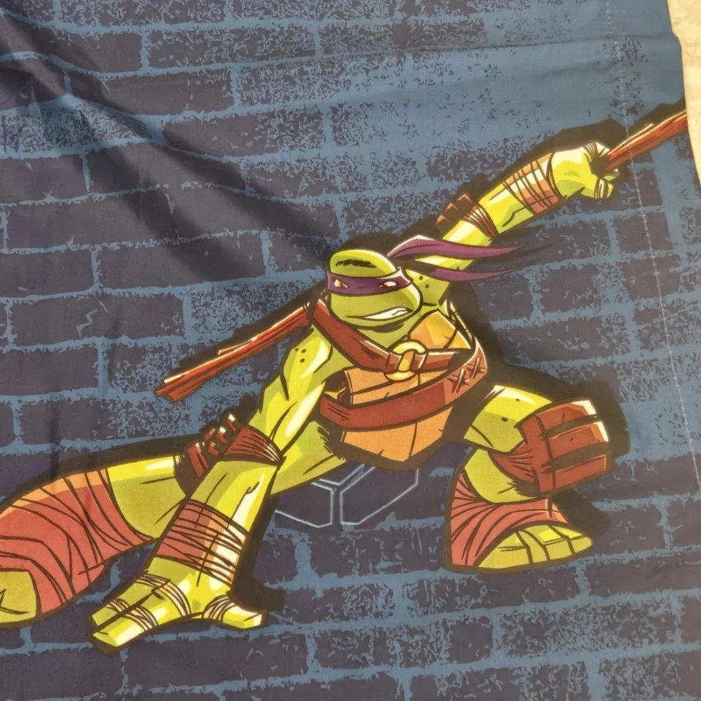 2 Teenage Mutant Ninja Turtles TMNT Curtain Panels 42x64